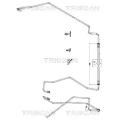 Cső Szervó Ford Transit 00-06 - TRISCAN (851616046)