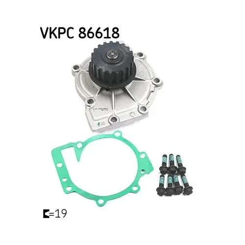 Vízszivattyú - SKF (VKPC86618)