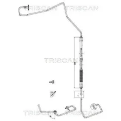 Cső Szervó Ford Fiesta V/Fusion 1,4Tdci 01-12 - TRISCAN (851616028)