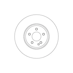 Féktárcsa Db P. Eqv 250/300 20- - TRW (DF6895S)