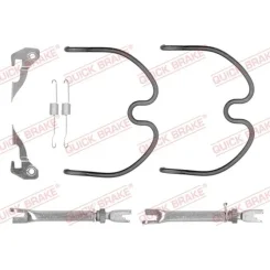 Tartozékkészlet, Fékpofa Suzuki Ignis/Wagon R+ 1,2-1,5 03- Superkit - QUICK BRAKE (QB105-0872S)