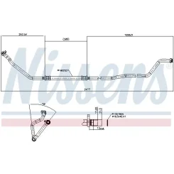 Cső Klíma Opel Vivaro B (X82) (15-), Renault Trafic Iii (Jg) (19-) - NISSENS (NIS844124)