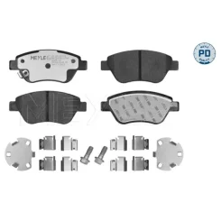Fékbetétkészlet, Tárcsafék Opel P. Adam/Corsa 1,0-1,4 06-19 Érzékelővel - MEYLE (0252398217/PD)