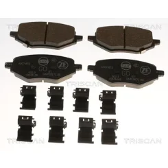 Fékbetétkészlet, Tárcsafék Mg T. Hs 1,5/Hybrid 18- - TRISCAN (811082010)