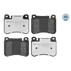 Fékbetétkészlet, Tárcsafék Db P. W203/S203/C209/R171 1,8-3,5 00-11 - MEYLE (0252394516/PD)