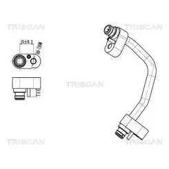 Cső Klíma Mercedes-Benz, Vw - TRISCAN (901010018)