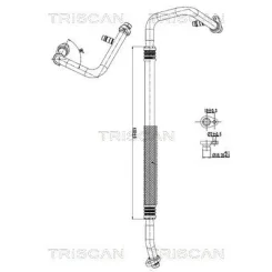 Cső Klíma Nissan, Renault, Opel - TRISCAN (901010032)