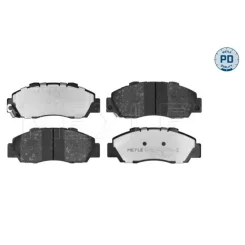 Fékbetétkészlet, Tárcsafék Honda P. Accord/Civic/Cr-V/Hr-V/Legend/Prelude/Shuttle 1,6-3,5 91- - MEYLE (0252165118/PD)