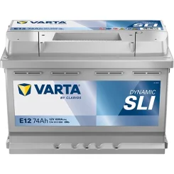 Akkumulátor 12V 74Ah/680A L+ 278X175X190 Dynamic Sli - VARTA (574013068K262)