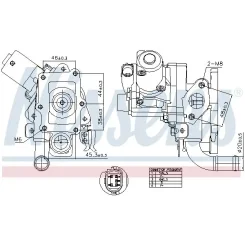 Szelep Egr Hyundai 1,7Crdi - NISSENS (NIS98514)
