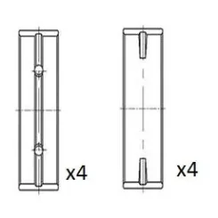 Főtengely Csapágycsésze Vw 1.2 Std - FAI AutoParts (BM1015-STD)