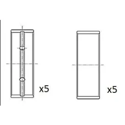 Főtengely Csapágycsésze Renault 2.0Dci - FAI AutoParts (BM1058-STD)