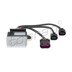 Vezérlőegység, Elektromos Ventilátor (Motorhűtés) Audi A4 B8, A5, A6 C7, A7, Q3, Q5 1.4-3.2 - TOPRAN (HP629 451)
