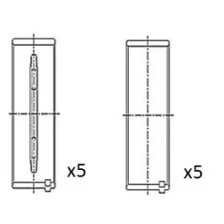 Főtengely Csapágycsésze Vw 1.8Tsi Std - FAI AutoParts (BM1057-STD)
