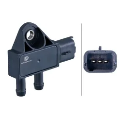 Érzékelő, Kipufogógáz-Nyomás Bmw - HELLA (6PP009409-101)