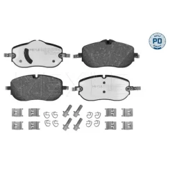 Fékbetétkészlet, Tárcsafék Db P. W206/S206 1,5 21- - MEYLE (0252657920/PD)