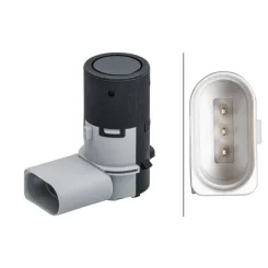 Érzékelő, Parkolásasszisztens Vw Polo 01- - HELLA (6PX358141-411)