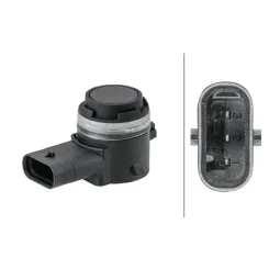 Érzékelő, Parkolásasszisztens Vw Golf Vii 12- - HELLA (6PX358141-711)