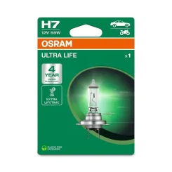 Izzó Ultra Life H7 12V/55W Px26D 1Szt. Blister (Eko) - ams-OSRAM (OSR64210ULT-1BL)
