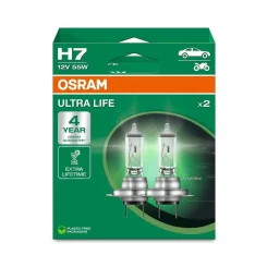 Izzó Ultra Life H7 12V/55W Px26D 2Szt. (Eko) - ams-OSRAM (OSR64210ULT-2HB)