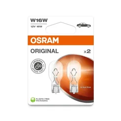 Izzó, Villogó W16W 12V/16W W2,1X9,5D 2Szt. Blister (Eko) - ams-OSRAM (OSR921-2BL)