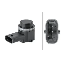 Érzékelő, Parkolásasszisztens Volvo Xc90, C30, S60 Ii 02- - HELLA (6PX358141-741)