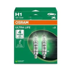 Izzó Ultra Life H1 12V/55W P14,5S 2Szt. (Eko) - ams-OSRAM (OSR64150ULT-2HB)