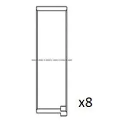 Hajtókar Csapágycsésze Ford 1.8D Std - FAI AutoParts (BB2052-STD)