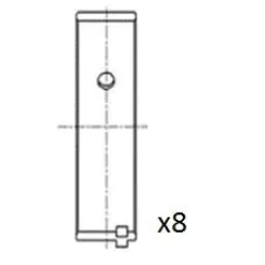 Hajtókar Csapágycsésze Toyota 2.5D/3.0D Std - FAI AutoParts (BB2011-STD)