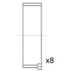 Panewka Főtengely Peugeot 0.9/1.1/1.4/1.5/1.6 Std Készlet - FAI AutoParts (BB2044-STD)