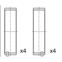 Hajtókar Csapágycsésze Db 1.8Cdi/2.2Cdi Std Készlet - FAI AutoParts (BB2053-STD)