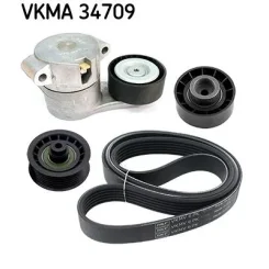 Hosszbordás Szíj Készlet Ford 2,2Tdci Transit ( Start-Stop) - SKF (VKMA34709)