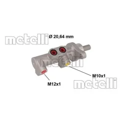 Főfékhenger Dacia Logan/Sandero 1,2-1,6 06- - METELLI (05-0846MET)