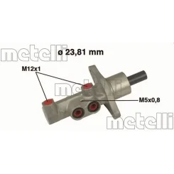 Főfékhenger Ford Focus 1,4-2,0 03-07 - METELLI (05-0475MET)