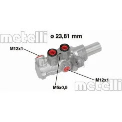 Főfékhenger Nissan Qashqai 1,5-2,0 Dci 07-14 - METELLI (05-0749MET)