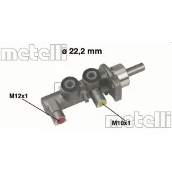 Főfékhenger Opel Corsa 1,0-1,8 00-03 - METELLI (05-0380MET)