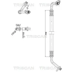 Cső Klíma Fiat Scudo 1.6D 07-16 - TRISCAN (901028032)