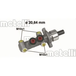 Főfékhenger Citroen Saxo 96- - METELLI (05-0245MET)