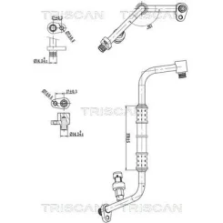 Cső Klíma Opel Vivaro A 1.9 Di 01-14 - TRISCAN (901024019)