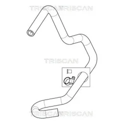 Cső Szervó Audi A3 96-, Skoda Octavia 1 99-, Vw Golf 4 99- - TRISCAN (851629094)