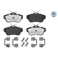 Fékbetétkészlet, Tárcsafék Peugeot T. Expert 1,6-2,0 Hdi 07- - MEYLE (0252457816/PD)
