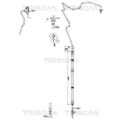 Cső Szervó Ford Transit Mk8 12- - TRISCAN (851616004)