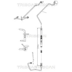 Cső Szervó Ford Mondeo Iii 00-07 - TRISCAN (851616018)