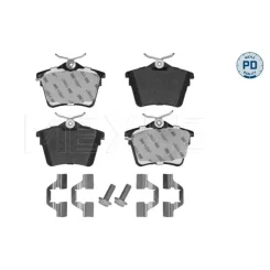 Fékbetétkészlet, Tárcsafék Citroen T. C5 1,6-3,0 Hdi 08-17 - MEYLE (0252413517/PD)