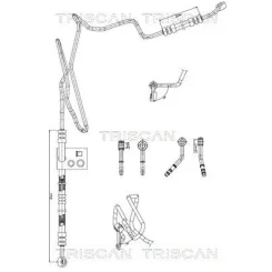 Cső Szervó Vw Bora/Golf Iv/Leon/Octavia/A3 Sebességváltó Automata - TRISCAN (851629008)