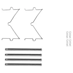Tartozékkészlet, Tárcsafékbetét Toyota P. Hilux 2,4 D 15- - TEXTAR (82562600)