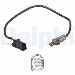 Lambdaszonda Skoda Rapid 1,6 Tdi 12- - DELPHI (ES21153-12B1)
