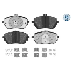 Fékbetétkészlet, Tárcsafék Db P. C118/X118/H247/W177/W247 1,3-2,0 D 18- - MEYLE (0252298819/PD)