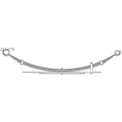 Resor Toyota T. Hilux 15-20 (5+2) (700/700Mm) Szer. 60Mm - CS Germany (10.250.675.00)
