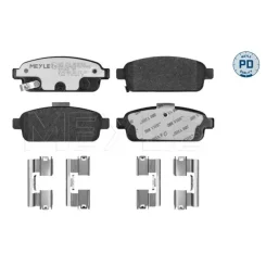 Fékbetétkészlet, Tárcsafék Opel T. Astra/Cascada/Mokka/Zafira 1,3-2,0 Cdti 09- - MEYLE (0252509616/PD)